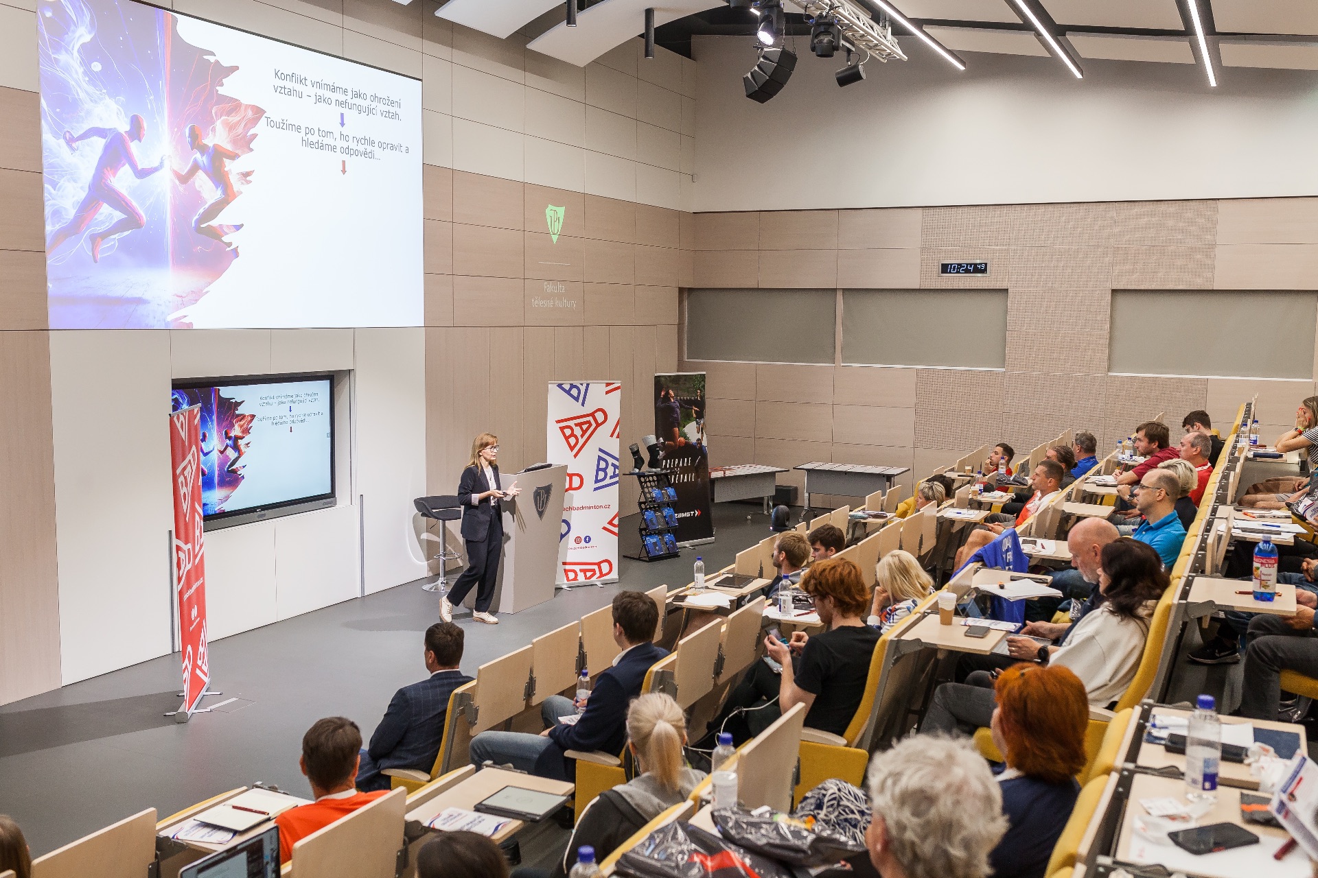 Přednáška na Badmintonové konferenci