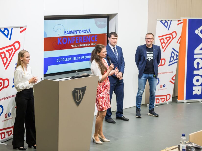 Účastníci Badmintonové konference